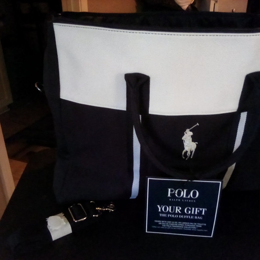 Ralph Lauren Polo Duffel Tote